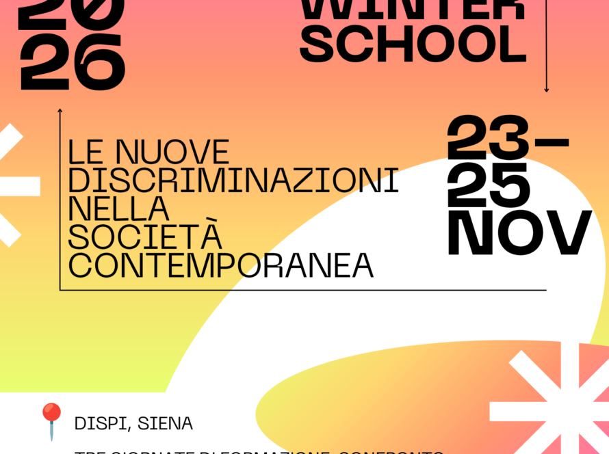 Locandina winter school 23 25 novembre siena dispi