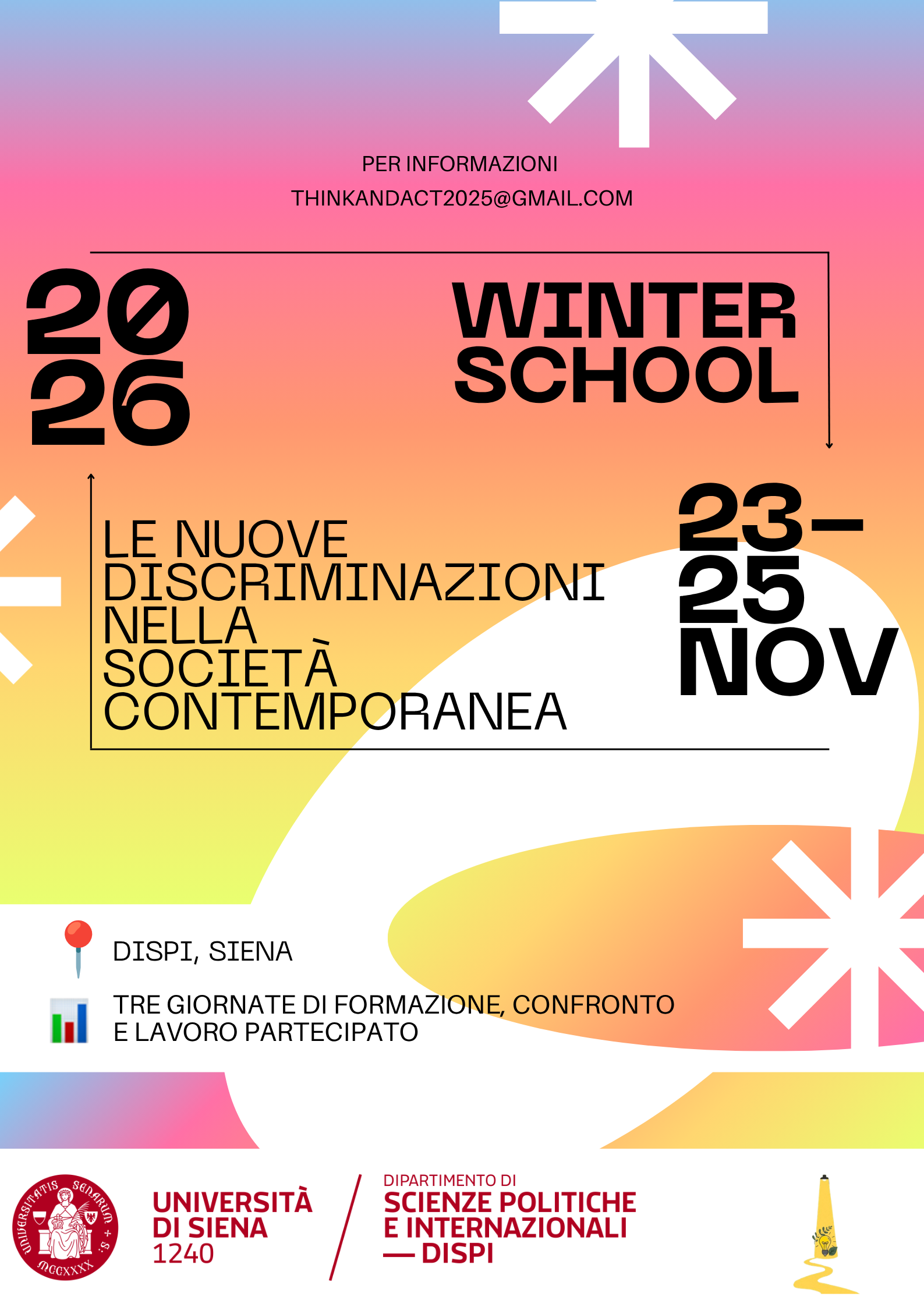 Locandina winter school 23 25 novembre siena dispi